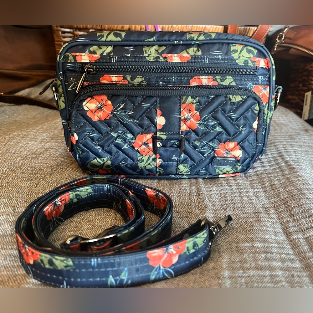 Lug carousel Aloha Coral crossbody/belt bag
